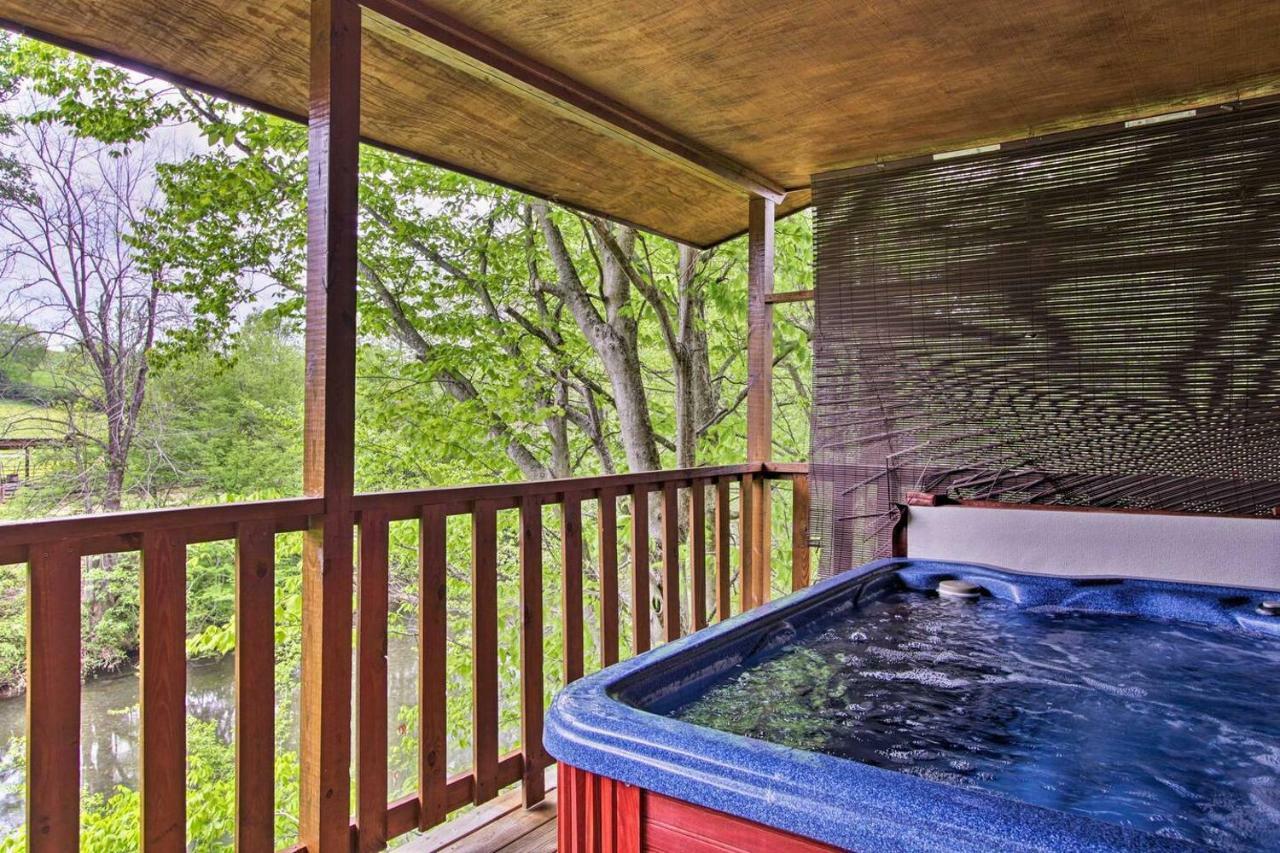 River Rush- Cozy Riverfront Cabin 5 Mi To Pigeon Forge Sevierville Exteriér fotografie