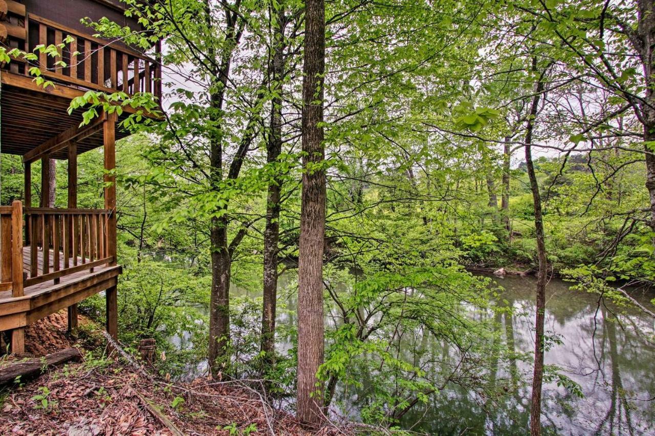 River Rush- Cozy Riverfront Cabin 5 Mi To Pigeon Forge Sevierville Exteriér fotografie